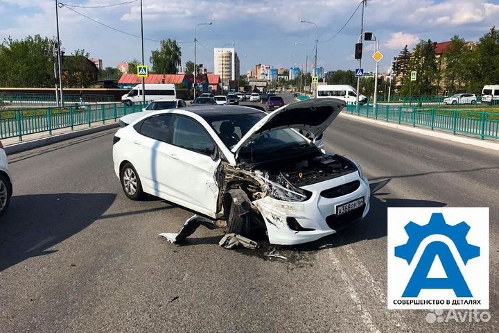 Капот фара крыло бампер решетка Hyundai Solaris