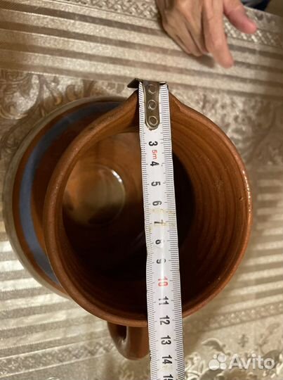 Глиняная крынка