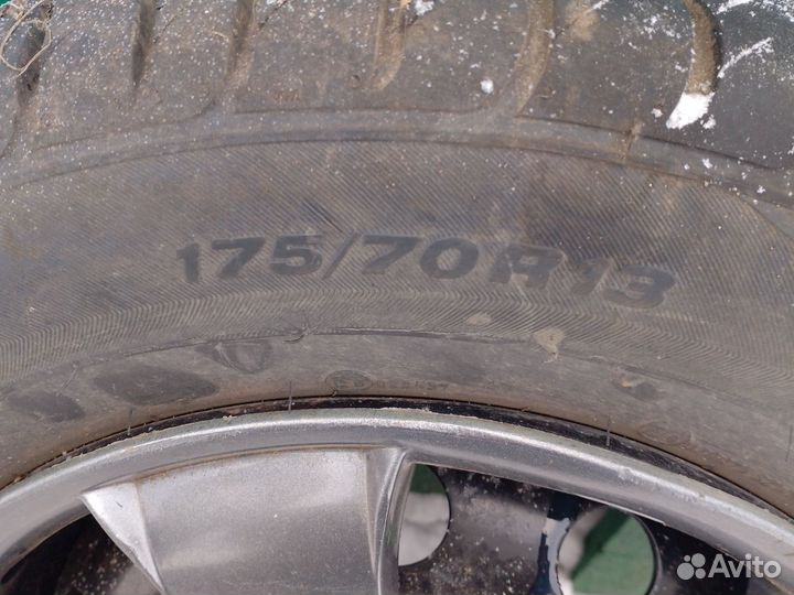 Колеса комплект летние р13 от хендай акцент