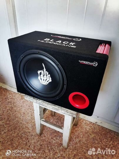 Активный сабвуфер ural black 900W