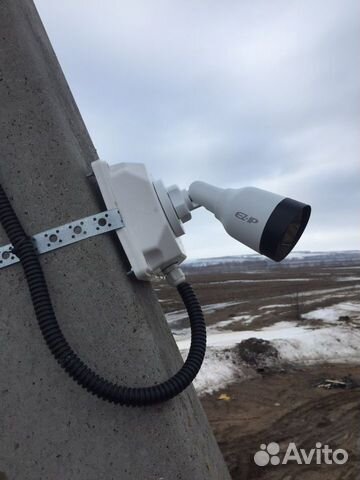 Установка видеонаблюдения и охранных систем