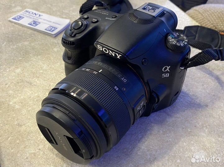 Sony a58 (double kit) 2 обьектива