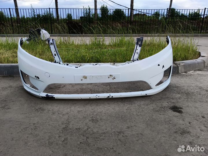 Бампер передний Kia Rio 3