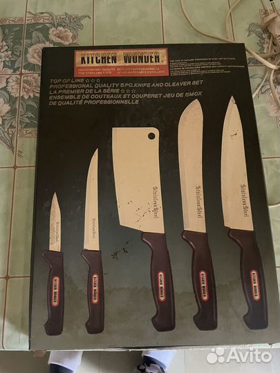 Ножи из набора комплект 3 шт новые