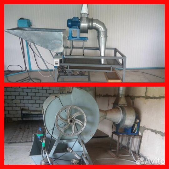 Комплект по обжарке семечек