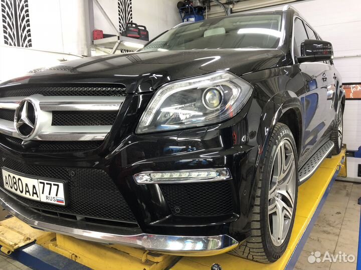 Пороги Mercedes GLS X166 мерседес GLS 2015-2019