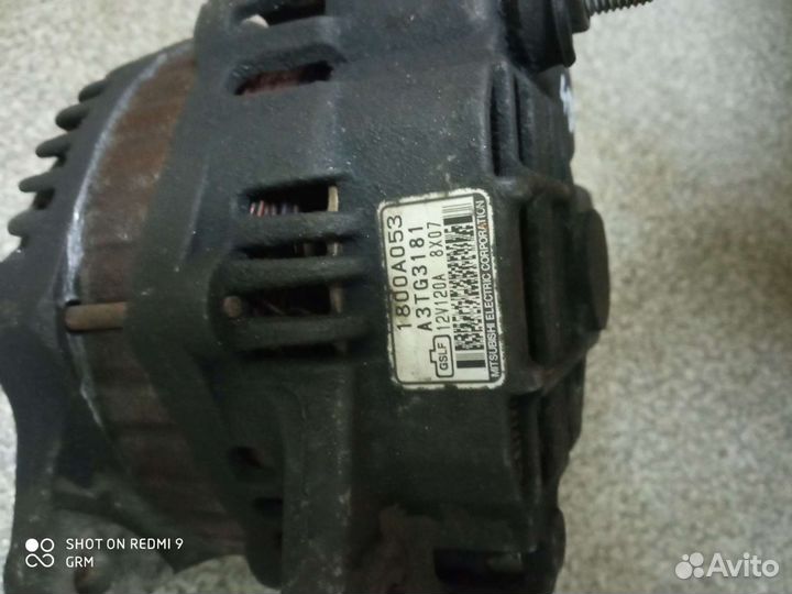 Генератор Mitsubishi Outlander