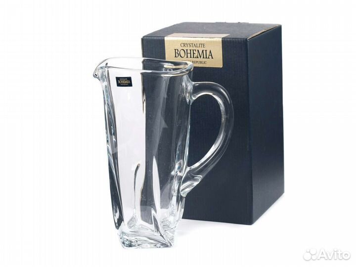 Набор стаканов Чехия.Графин Чехия