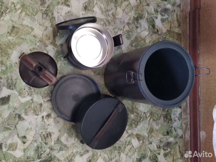 Термос для еды с контейнерами