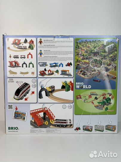 Железная дорога Brio с тоннелями 33873