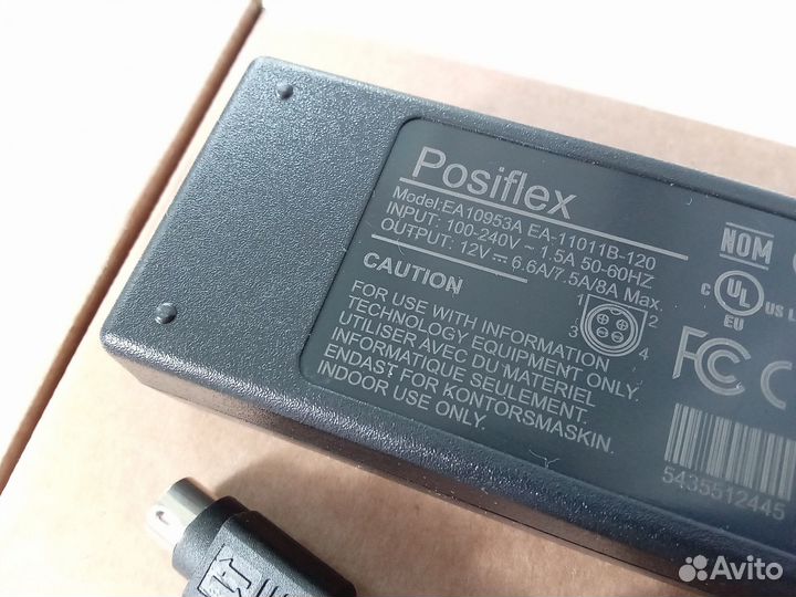 Блок питания 12V 7.5A 2AAL090F для POS-терминала