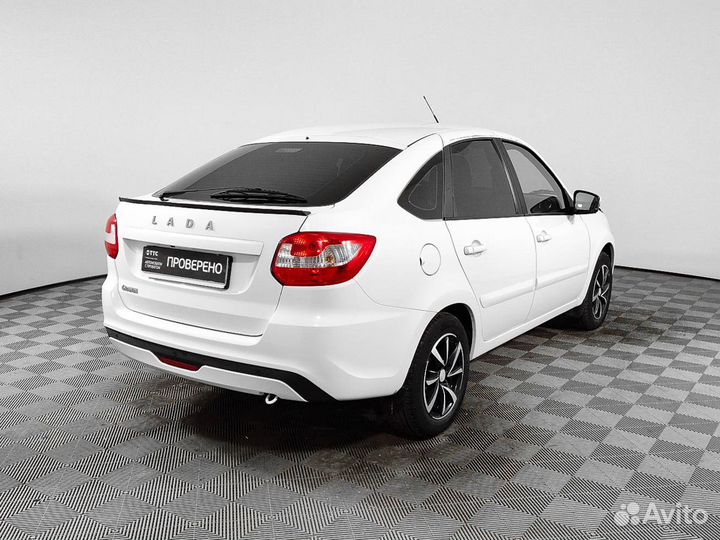LADA Granta 1.6 МТ, 2021, 50 300 км