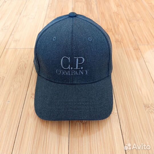 Кепка бейсболка C.P. Company premium серая