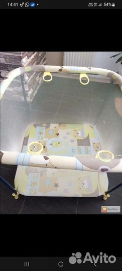 Манеж детский складной