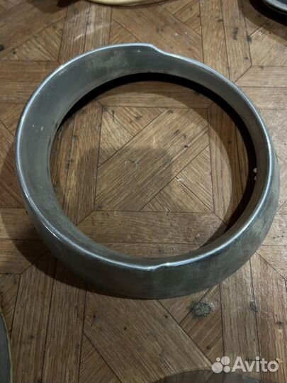 Ободок на фару газ 21 Волга СССР хром
