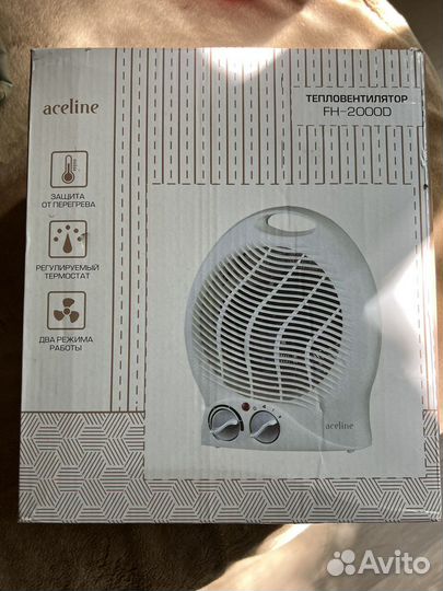 Тепловентилятор обогреватель новый