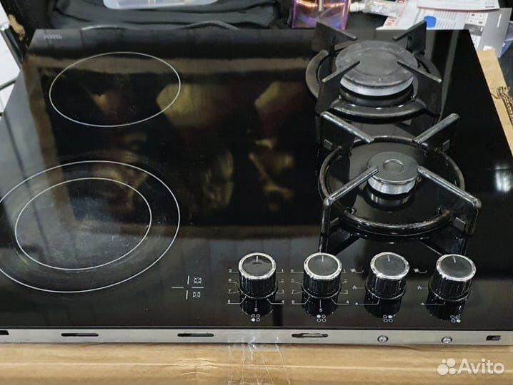 Варочная панель simfer h 6221 nevb газ+ электрика