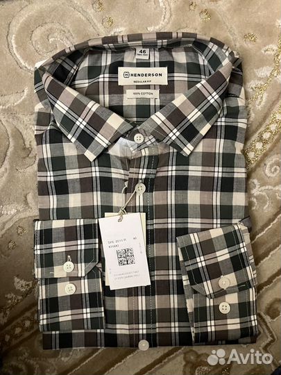 Новые рубашки Henderson 40, 42, 45, 46