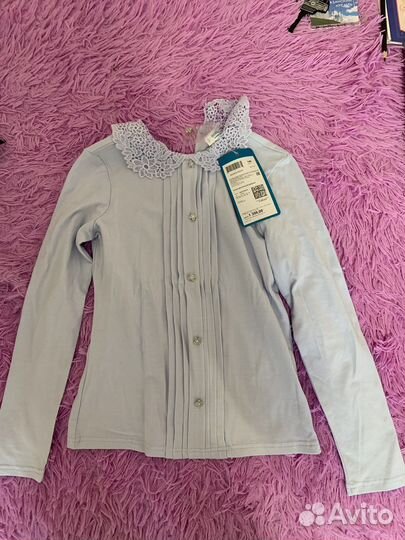 Блузка школьная для девочки новая