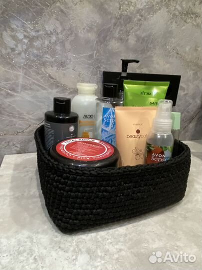 Интерьерная корзина ручной работы