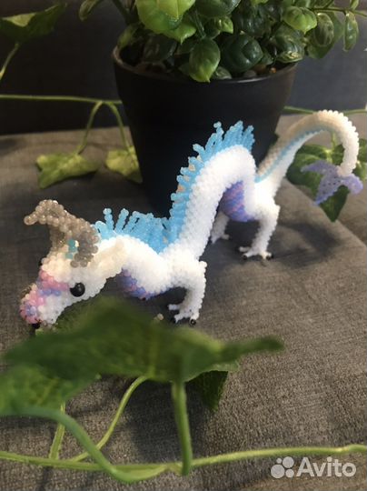 Амигуруми из бисера китайский дракон