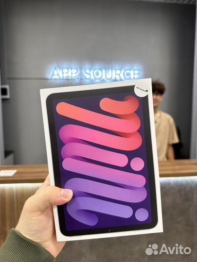 iPad mini 6 2021, 64 GB, Wi-Fi, черный Гарантия