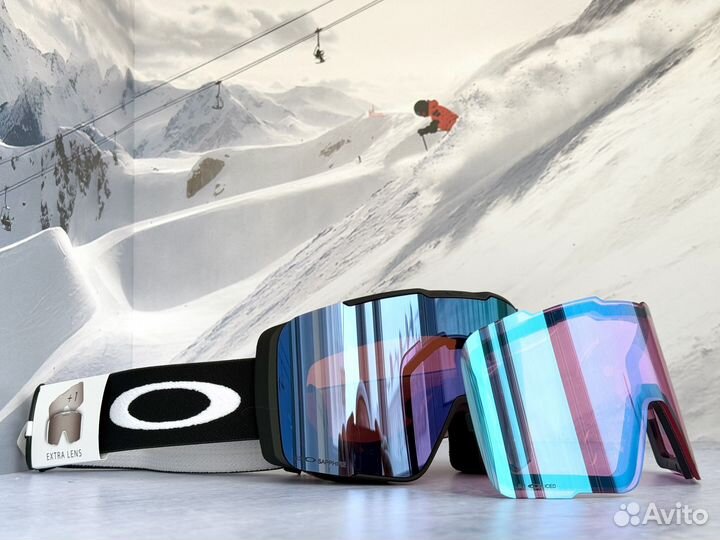 Горнолыжная маска Oakley Line Miner Pro M Sapph +