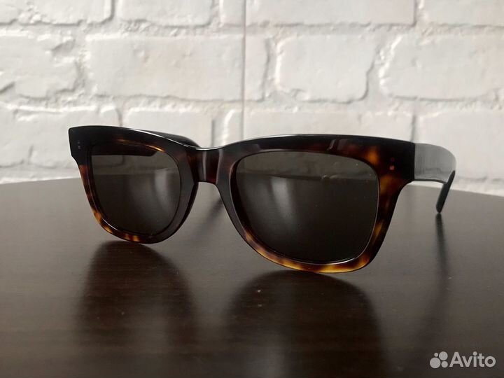 Очки италия caffè brown (wayfarer style )