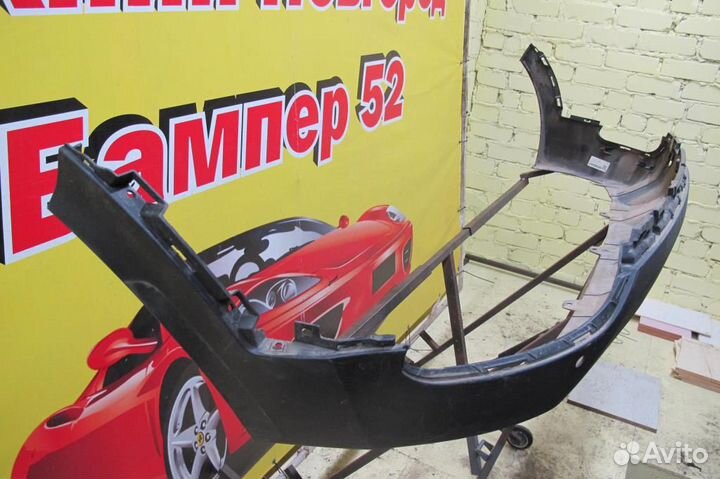 Kia Sportage 4 2016 юбка заднего бампера