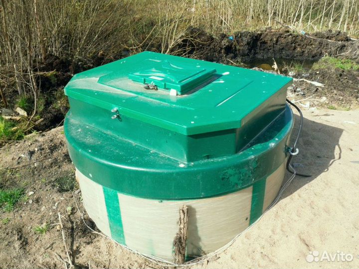 Септик эко Кристалл Даолос 3 переливной