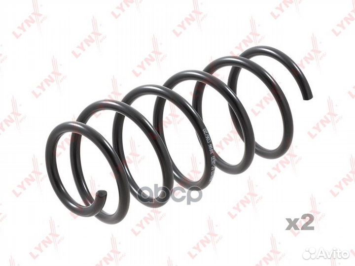 Пружина подвески chevrolet aveo 1,2 5/05- перед