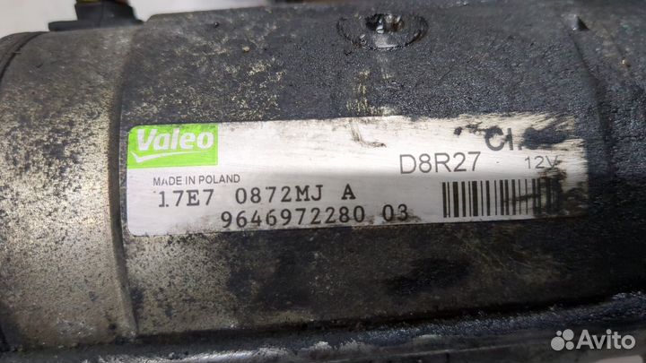 Стартер Citroen C4 Picasso, 2007