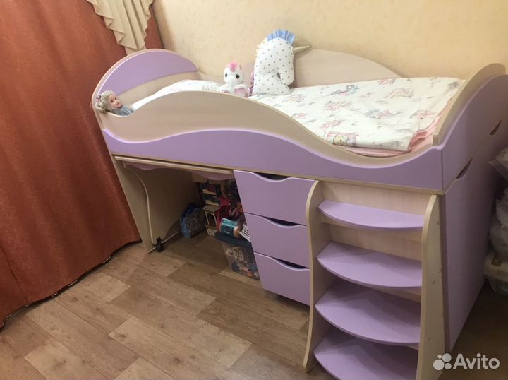 Кровать-чердак