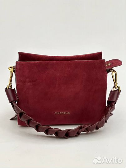 Сумка coccinelle замша