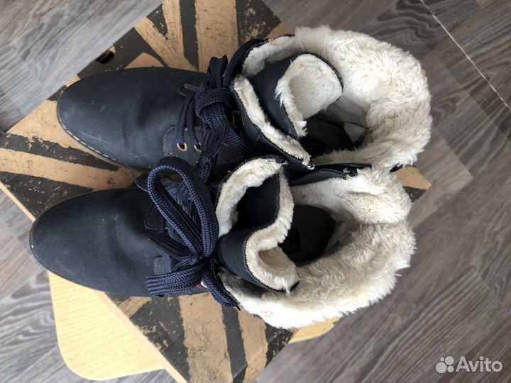 Полусапожки ботинки зимние