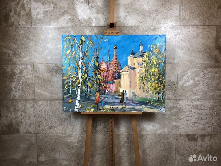 Картина маслом на холсте пейзаж