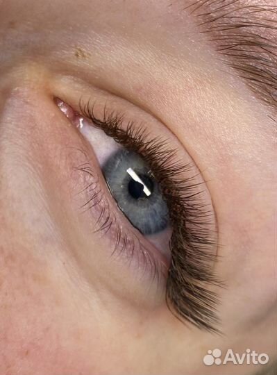 Наращивание ресниц/ оформление бровей