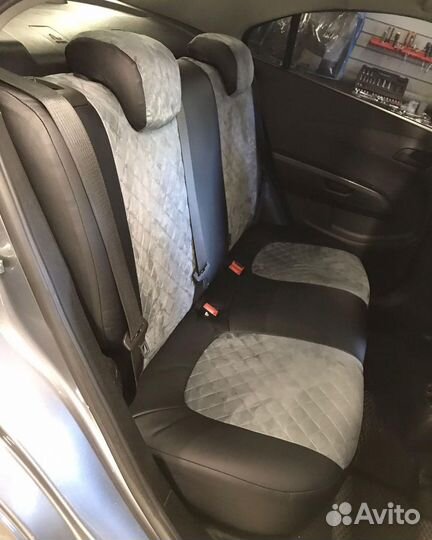 Автомобильные чехлы на Chevrolet Aveo (2012-2015)