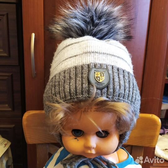 Шапка детская зимняя 48-52