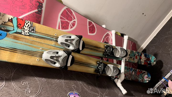 Горные лыжи твинтип twintip