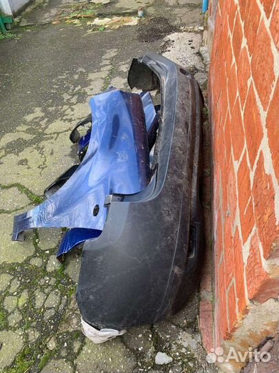 Бампер задний на Renault Duster