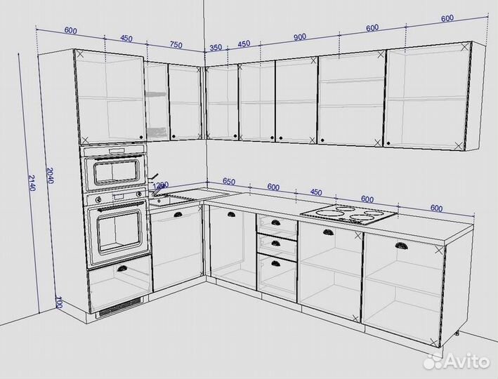 Кухонный гарнитур от производителя