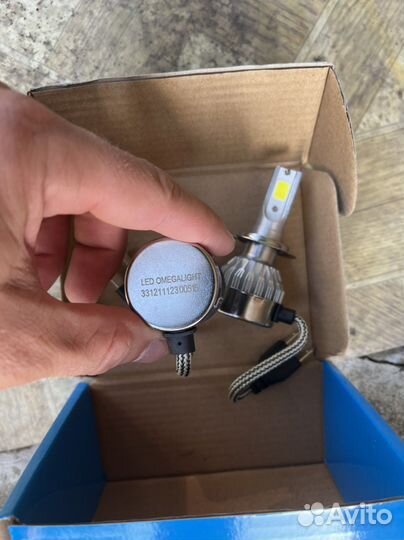 Диодные лампочки h7 новые