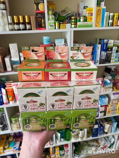 Тайская зубная паста