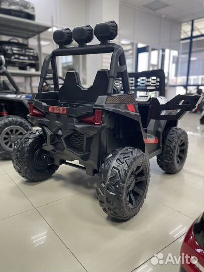 Детский электромобиль двухместный