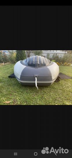 Моторная лодка Gladiator E380+мотор Hidea+эхолот