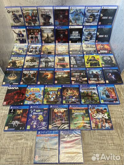 Лиценз диски для PS4-PS5 доставка