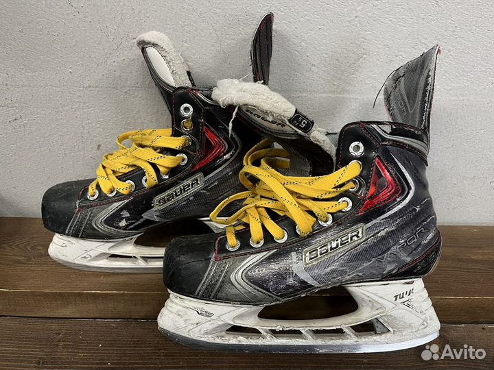 Хоккейные коньки бауэр vapor x100, 5.5EE
