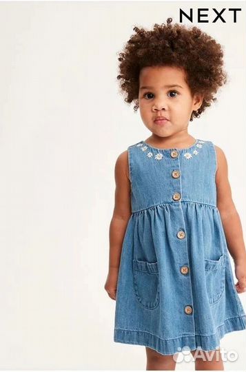 Платье Next на девочку 2-3 года 98 см