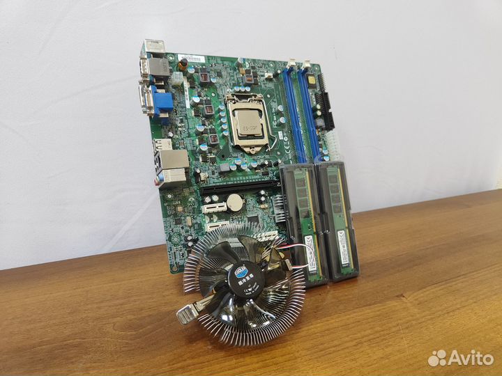 Материнская плата 1155+ E3-1270+16Gb+Кулер TDP95Вт